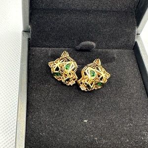 Panther earrings sold